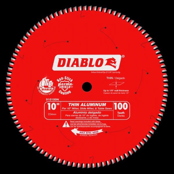 D10100N DB 10 X 100T THIN ALUMINUM