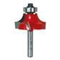 34-114 1-3/8 in. x 5/8 in. x 3/8 in. Radius Quadra-Cut Wood Cutting Rounding Over Router Bit