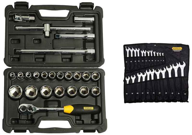 DWMT73813 23 PC 1/2 IN DRIVE COMBINATION SOCKET SET