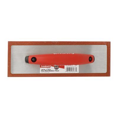 G06967 12inX4in Red Rubber Float