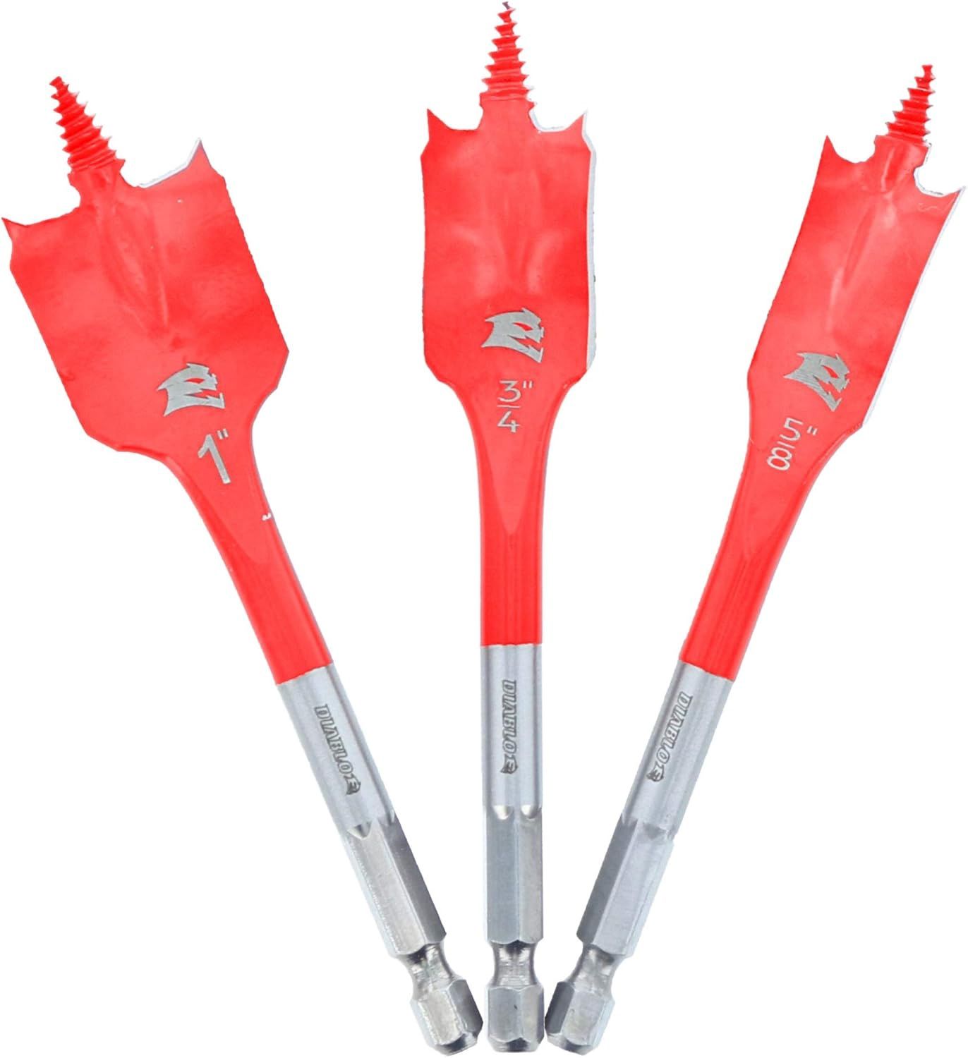 DSP1910-S3 DB Spade Bit Set 3PC Stubby