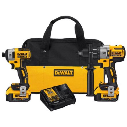 DEW-DCK299M2 DeWalt 20V MAX XR Hammerdrill / Impact Driver Combo Kit