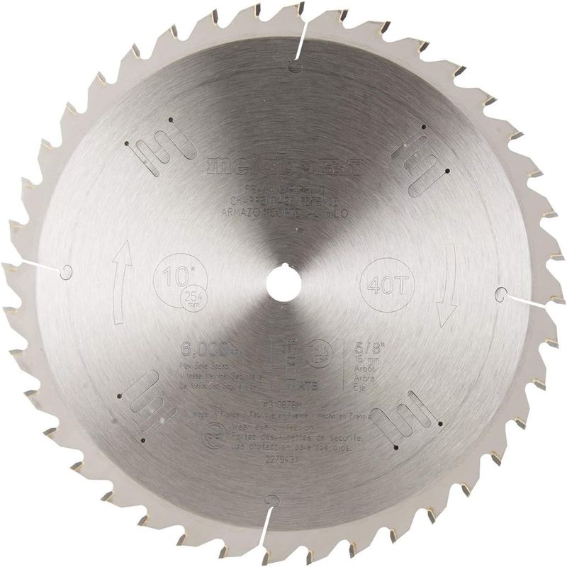 m2 Metabo 10&quot; 40T Blade