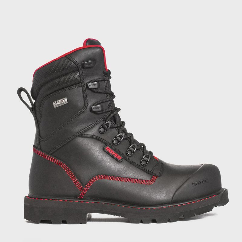 8900RT9 ROYER REVOLT R-DRY VIBRAM MEGAGRIP PRO SOLE, R-DRY WATERPROOF MEMBRANE, ALL LEATHER BOOT 9