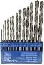 170612 13PC HSS Drill Bit Sets 1/16in - 14in