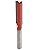 04-100 TWO FLUTE STRAIGHT BIT, 3/8" h