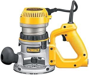 DW618D 2-1/4 HP (maximum motor HP) EVS D-Handle Router with Soft Start