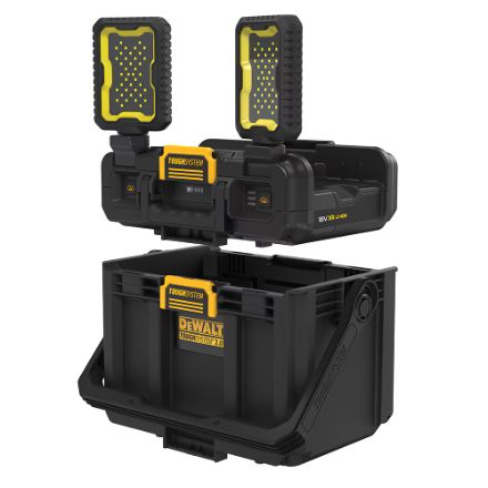 DWST08060 TOUGHSYSTEM 2.0 ADJUSTABLE WORK LIGHT &amp; STORAGE