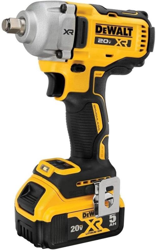 DCF891P2 DEWALT 20V MAX XR Impact Wrench, 1/2 In 13mm