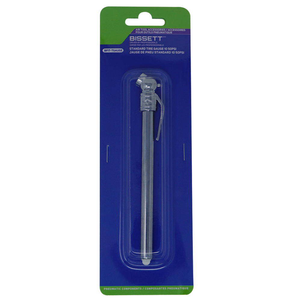 BFIT-TGAUGE Bissett Standard Tire gauge 10  50PSI