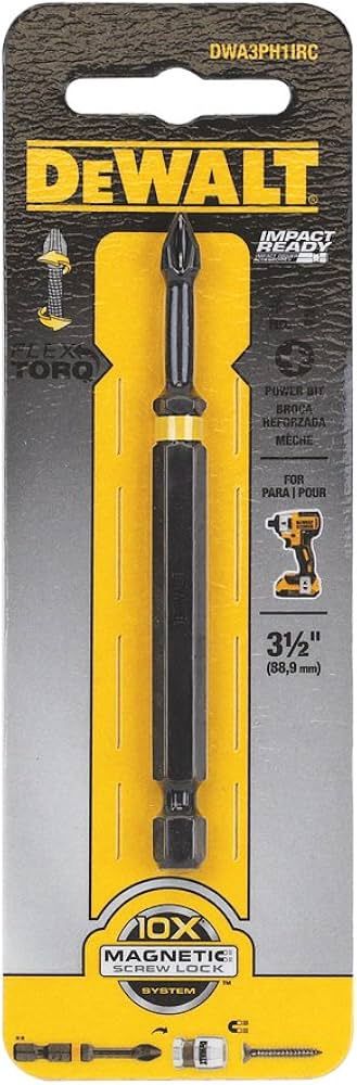 DWA3PH3IRC 3.5 IN PHILLIPS NO. 3 IMPCT RDY 1PK