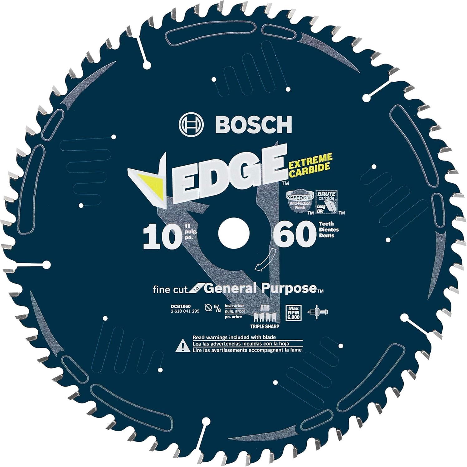 DCB1060 10&quot; x 60T EDGE General Purpose