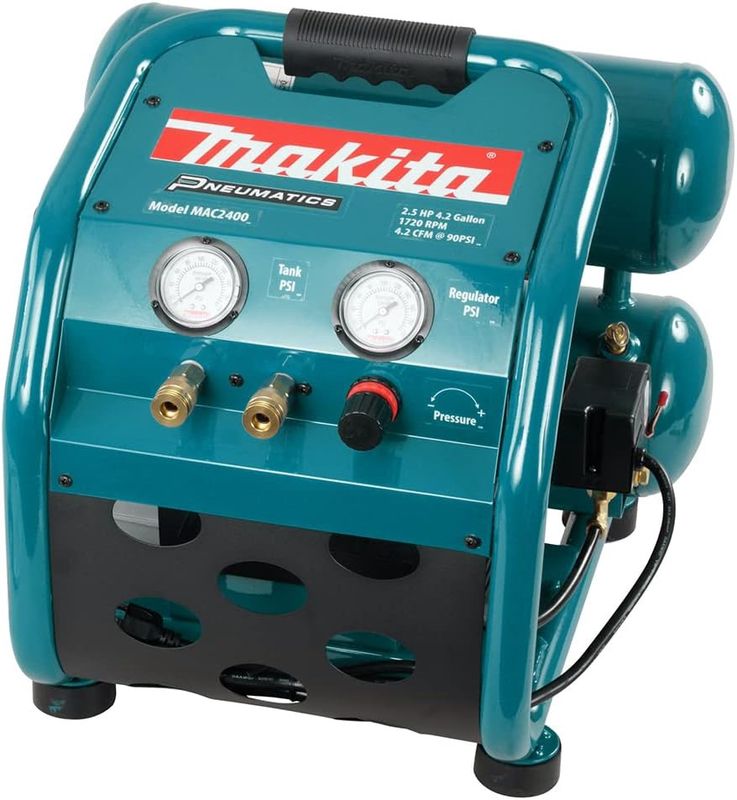 MAC2400 2.5 HP Air Compressor (Twin Stack)