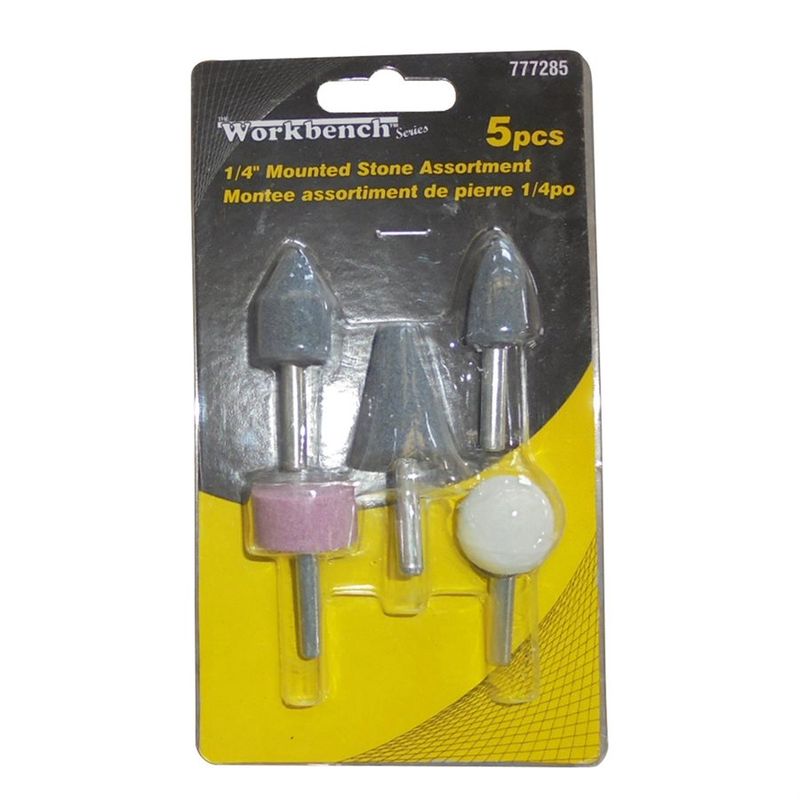 777283 5PC Grinding Stone 1/8in Set