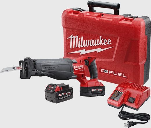 2621-21P Milwaukee M18 SAWZALL Reciprocating Saw Kit