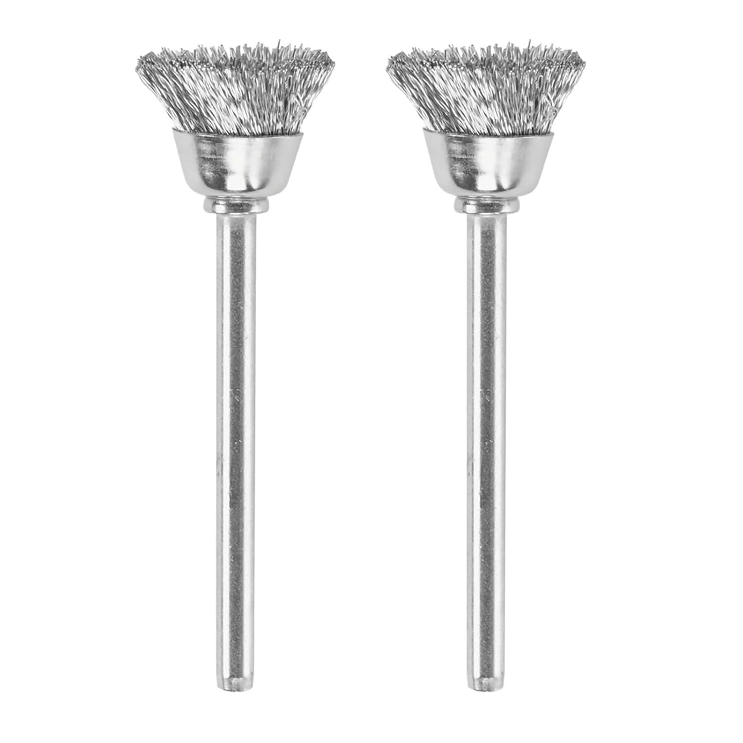 442-02 1/2&quot; Carbon Steel Brushes (2PK)