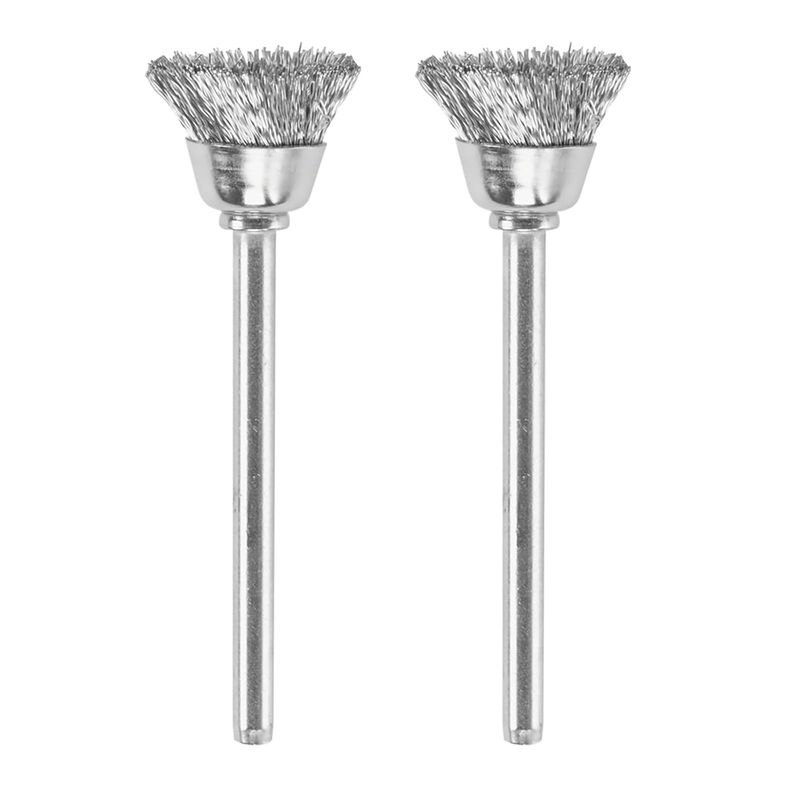 442-02 1/2&quot; Carbon Steel Brushes (2PK)