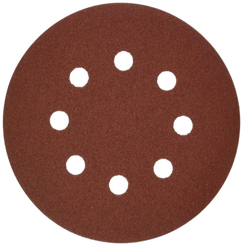 SR5R120 5&quot; Sand Disc, 8-H, 120 Grt (5pk)