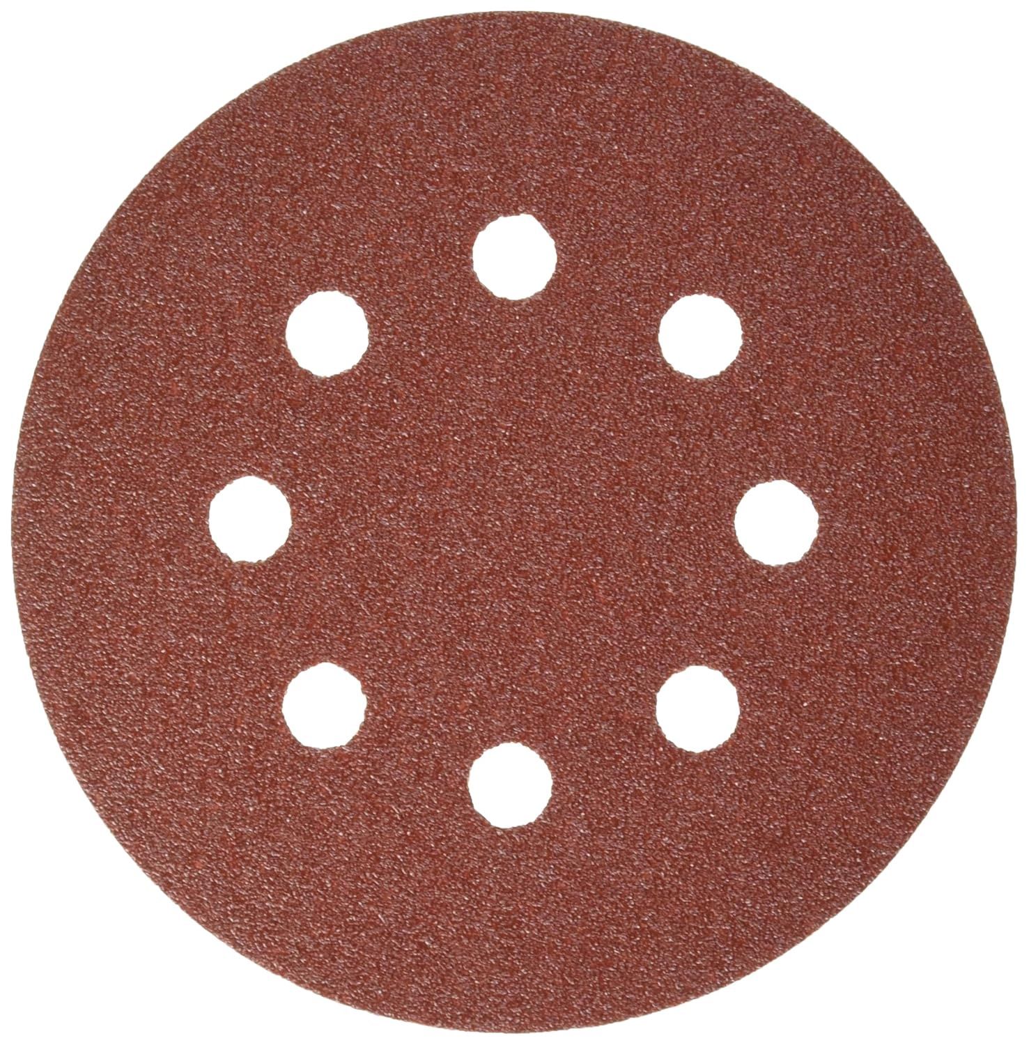 SR5R080 5&quot; Sand Disc, 8-H, 80 Grit (5pk)