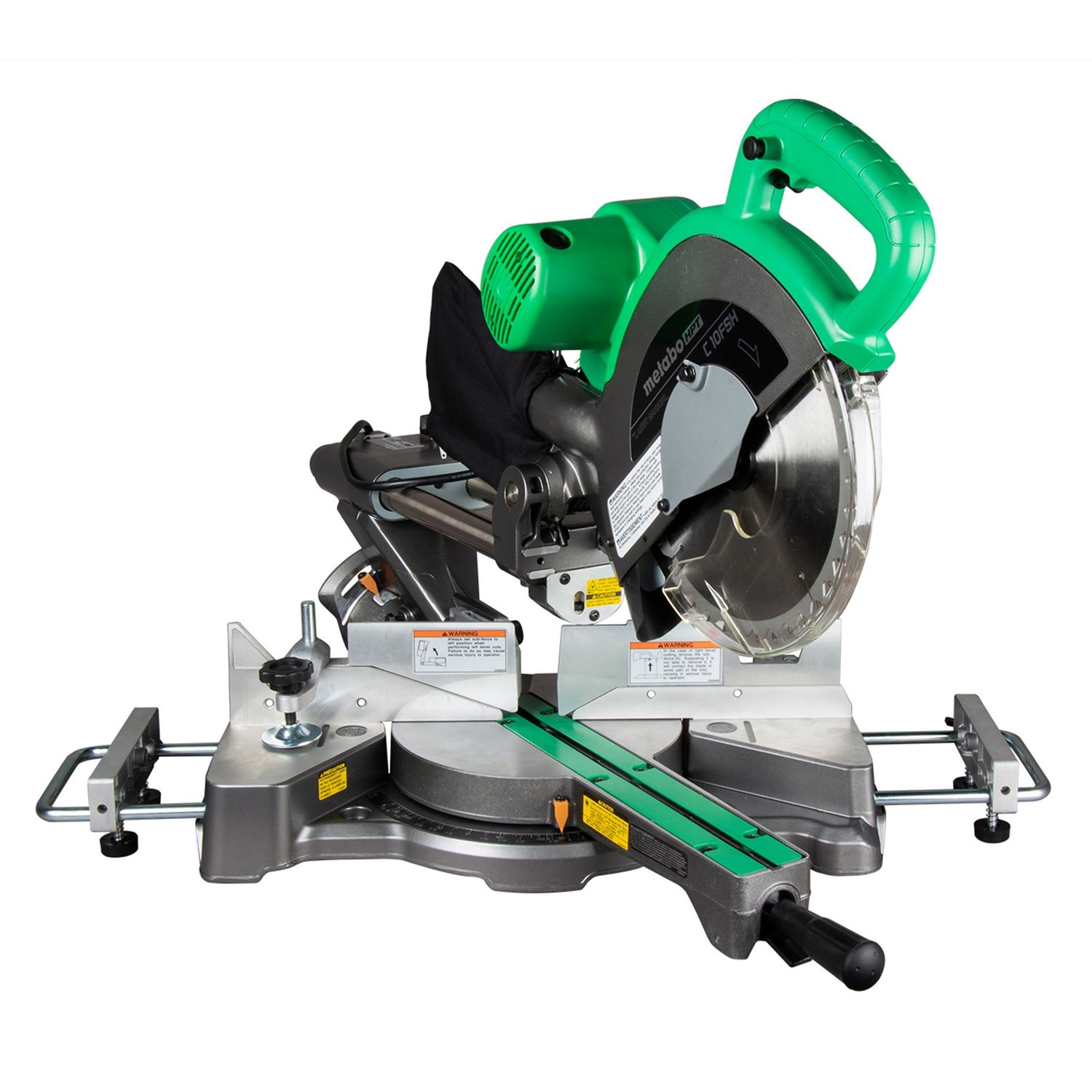 C10FSHCTM 10&#39;&#39; Sliding Dual Compound Mitre Saw W/Laser, 15 Amp with free Stand
