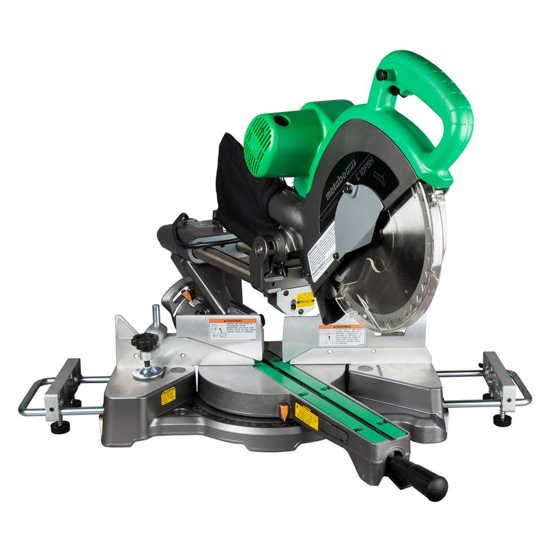 C10FSHCTM 10&#39;&#39; Sliding Dual Compound Mitre Saw W/Laser, 15 Amp with free Stand