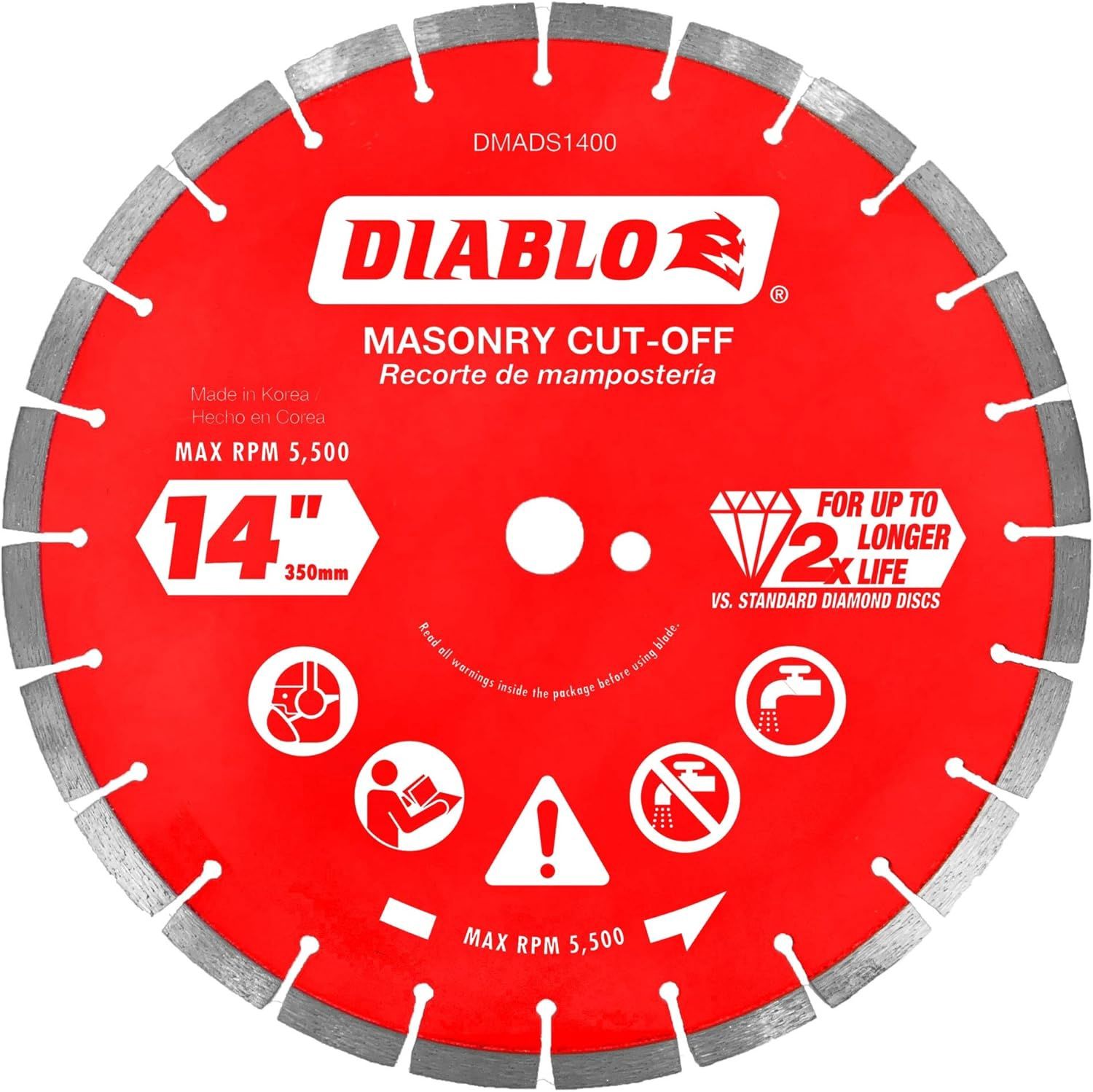 DMADS1400 DB 14 Diamond Segment