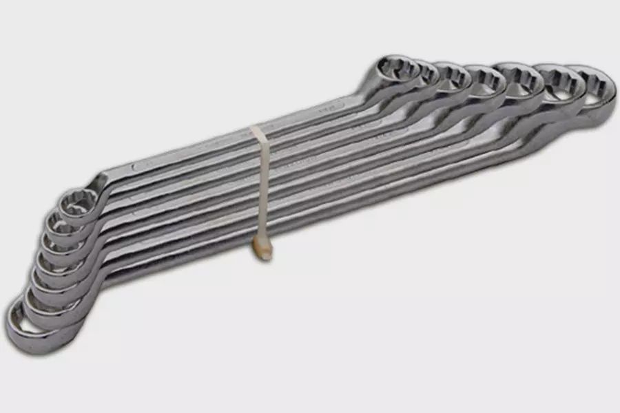 V487 7/16X9/16WW RING SPANNER SHALLOW OFFSET