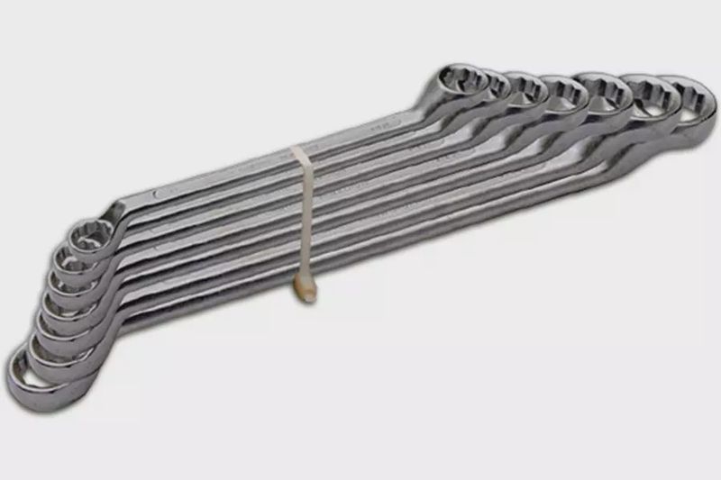 V487 7/16X9/16WW RING SPANNER SHALLOW OFFSET