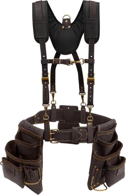 MT14430 Tool Rig With Leather Belt Oil Tanned