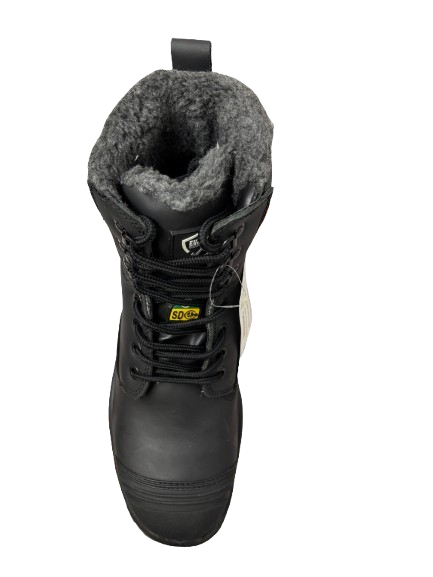 110-32769-BS10 Black High With Fur 10