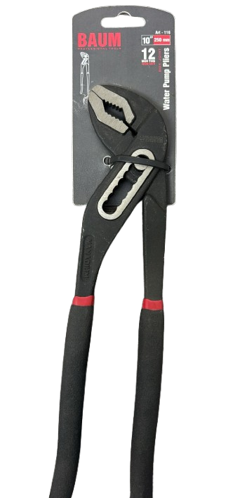 24 Water Pump Pliers (Box Joint Type), Steel- CRV, Finish- Polished 10" / 250 MM