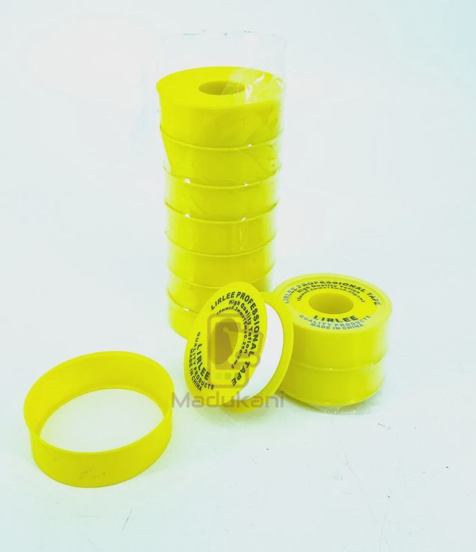 180352 10PC Teflon Tape 480in x12in Yellow