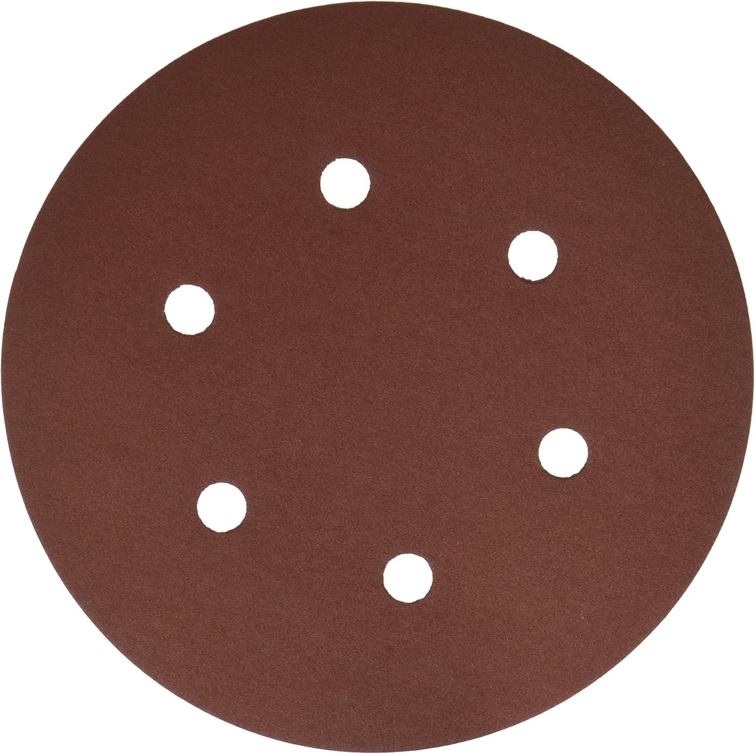 SR6R240 6&quot; Sand Disc, 6-H, 240 Grt (5pk)