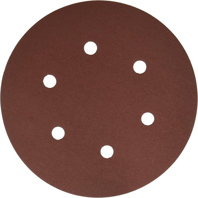 SR6R240 6&quot; Sand Disc, 6-H, 240 Grt (5pk)