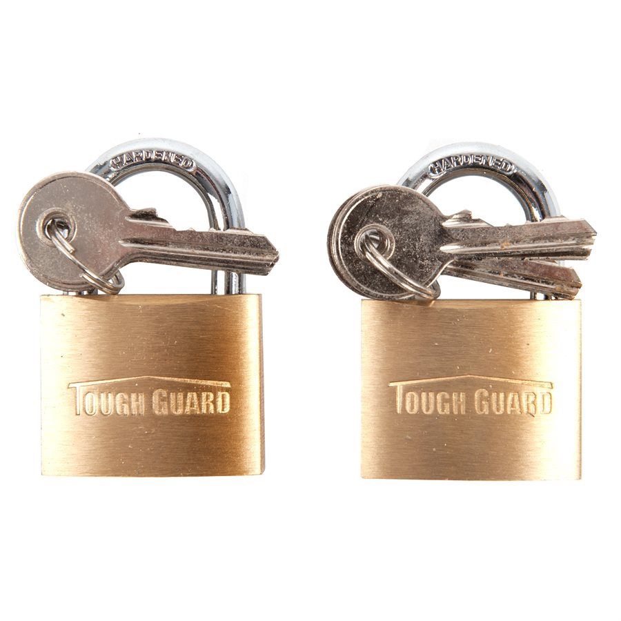 81004763 Padlock Brass 1 12in Long Shackle Keyed Alike