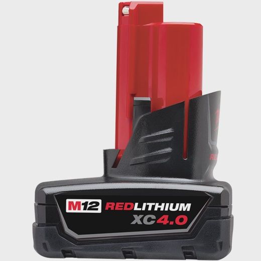 48-11-2440 Milwaukee M12 REDLITHIUM XC 4.0 Ah Extended Capacity Battery Pack