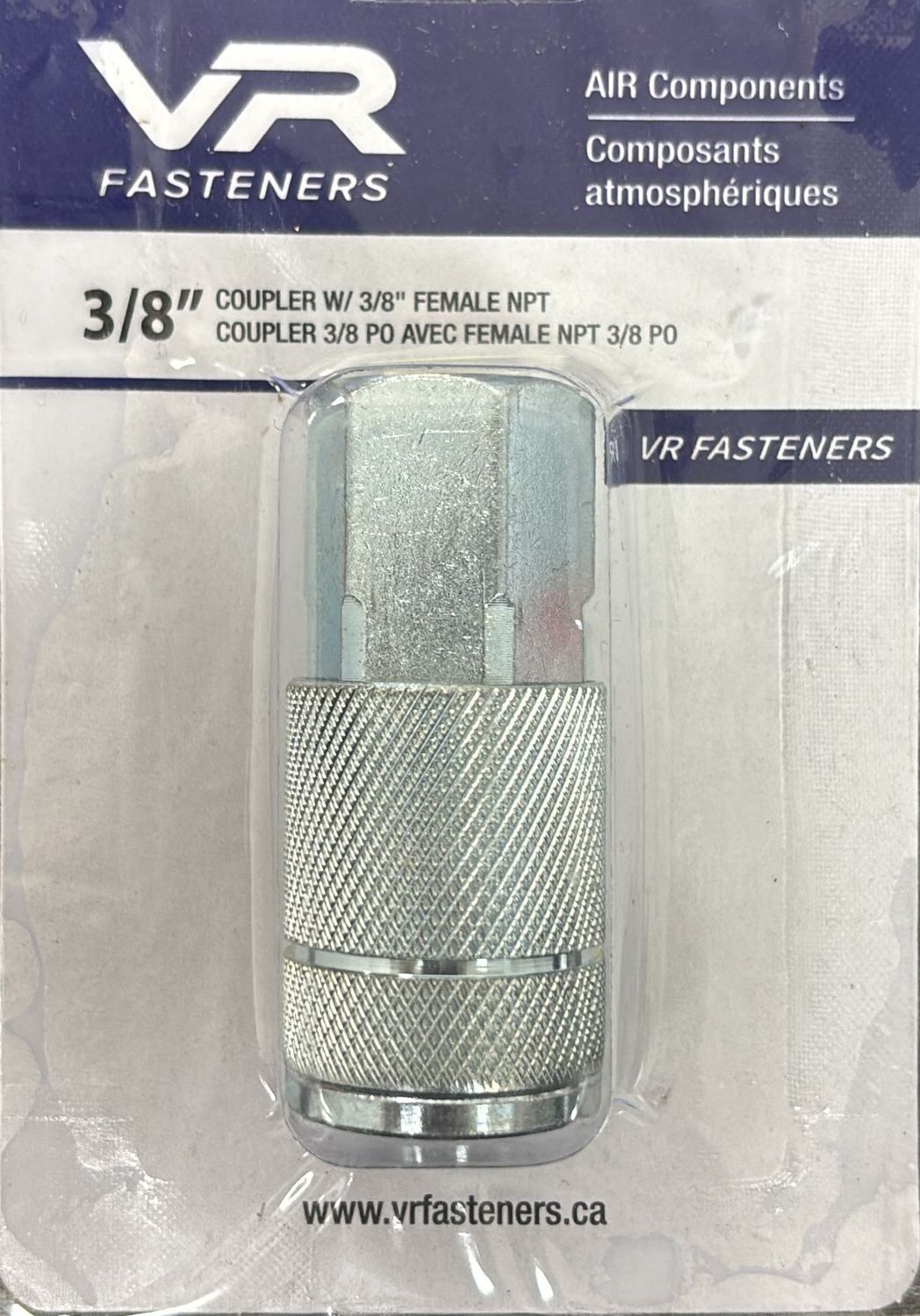 3/8&quot; COUPLER W/ 3/8 FEMALE NPT