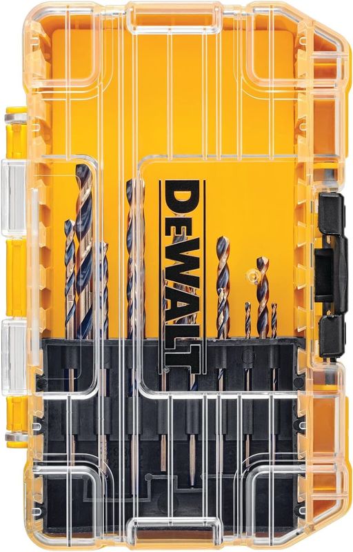 DW1163 13PC BLACK OX DRILL BIT SET