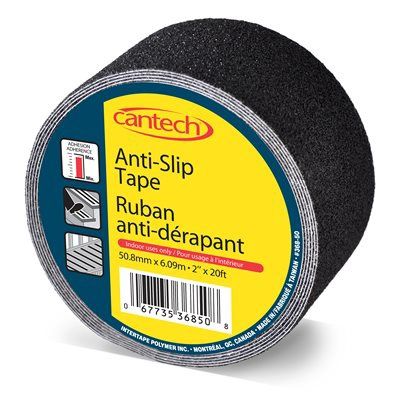 236850 Anti-Slip Tape for Stairways 50mm x 6m Black