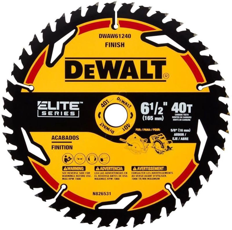 DWA161240 SHELL 6 1/2 40T BLISTER