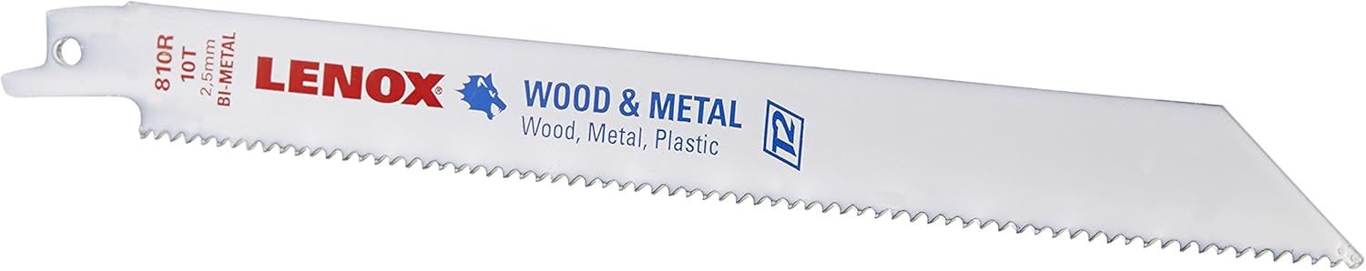 22753OSB810R 8&quot;x3/4&quot; 10TPI Bi-Metal General Purpose Recip 50 pk