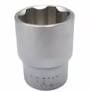 166 Sockets, Finish- Matt,1/2&quot; DR.SOCKET-20mm