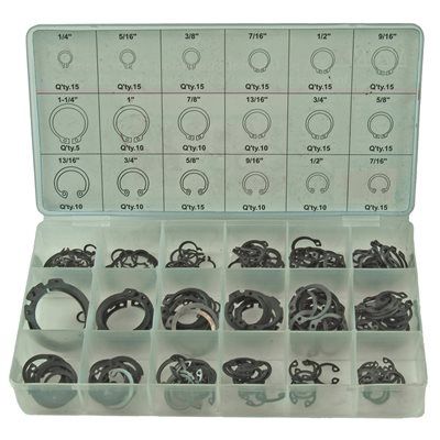 714215 225 pc Internal Snap Ring Assortment
