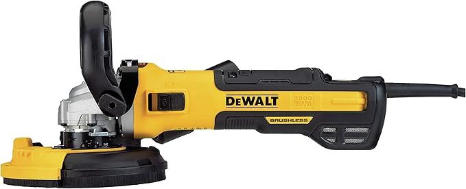 DWE46253 5 in. Brushless Surface Grinder with KICKBACK BRAKE™ Ki