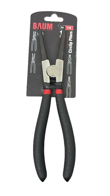 29 Circlip Pliers , Steel- CRV, Finish- Polished 7"/ 180 MM - External Straight