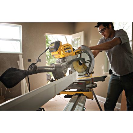 DHS790AT2 Dewalt FLEXVOLTÃ‚Â® 120V MAX* 12 in. Cordless DOUBLE BEVEL COMPOUND SLIDING MITER SAW kit (2 Batteries)