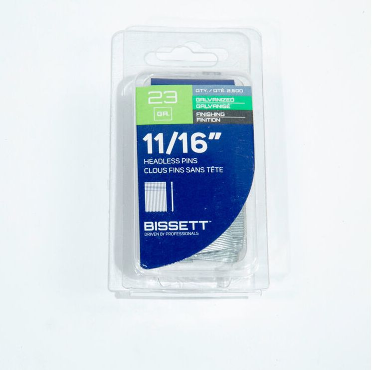 RP-23/18 11/16&quot; 23G HEADLESS PIN 2.6M