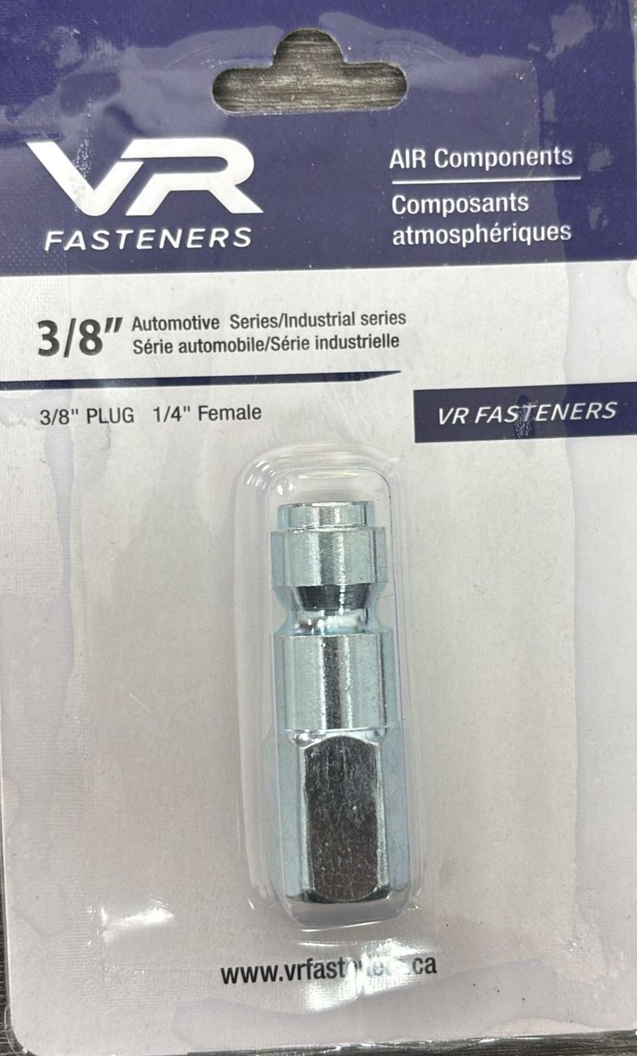 VR3/81/4PF 3/8&quot; AUTO PLUG 1/4&quot; FNPT