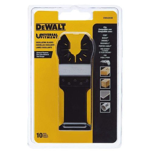 Oscillating Multi Tool Wood With Nails Blade (10/pkg)