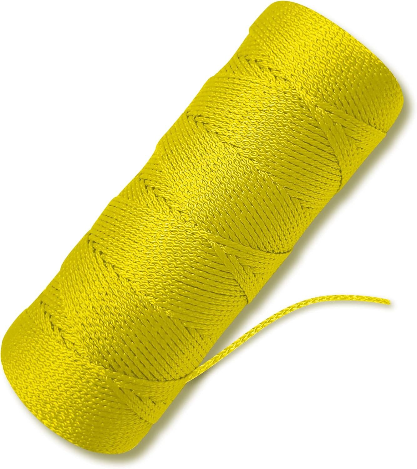 G11238 Braided Masonry Line Nylon Yellow 250ft
